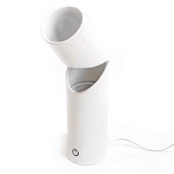 Ecotono LED Mood Lamp & Bluetooth Speaker Verlichting Wit Keramiek