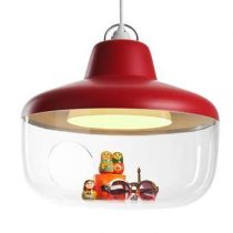 Eno Studio Favourite Things Hanglamp Verlichting Rood Polyester