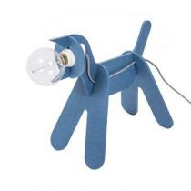 Eno Studio Get out Dog Vloerlamp Verlichting Blauw Hout