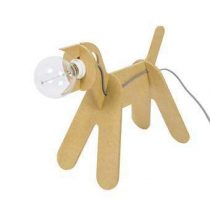 Eno Studio Get out Dog Vloerlamp Verlichting Geel Hout