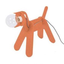 Eno Studio Get out Dog Vloerlamp Verlichting Oranje Hout