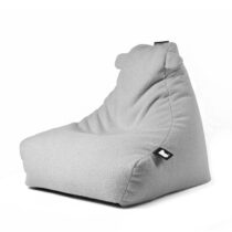 Extreme Lounging - indoor b-bag - mini-b Teddy - Soft grey Stoelen Grijs Polyester