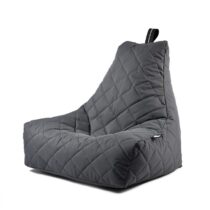 Extreme Lounging - outdoor b-bag - mighty-b Quilted - Grey Stoelen Grijs Polyester