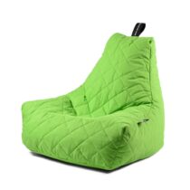 Extreme Lounging - outdoor b-bag - mighty-b Quilted - Lime Stoelen Groen Polyester