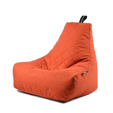 Extreme Lounging - outdoor b-bag - mighty-b Quilted - Orange Stoelen Oranje Polyester