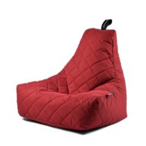 Extreme Lounging - outdoor b-bag - mighty-b Quilted - Red Stoelen Rood Polyester