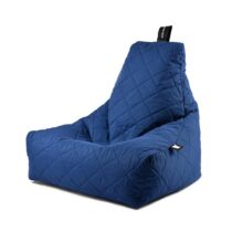 Extreme Lounging - outdoor b-bag - mighty-b Quilted - Royal blue Stoelen Blauw Polyester