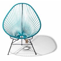 Fair Furniture Acapulco chair petrolblauw Stoelen Blauw PVC