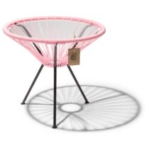 Fair Furniture Japón bijzettafel zalmroze Tafels Roze PVC