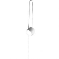 Flos Aim Small Hanglamp Verlichting Wit Aluminium