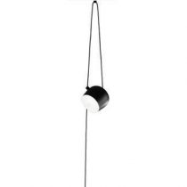 Flos Aim Small Hanglamp Verlichting Zwart Aluminium