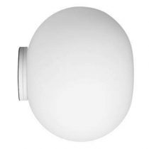 Flos Glo-Ball C/W Zero Plafondlamp Verlichting Wit Glas