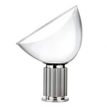 Flos Taccia Tafellamp Small Verlichting Zilver Aluminium
