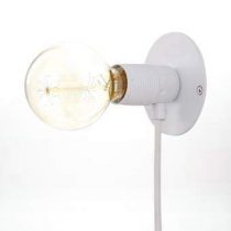 Frama E27 Wall Light Wandlamp S/Ø10 cm Verlichting Wit Staal