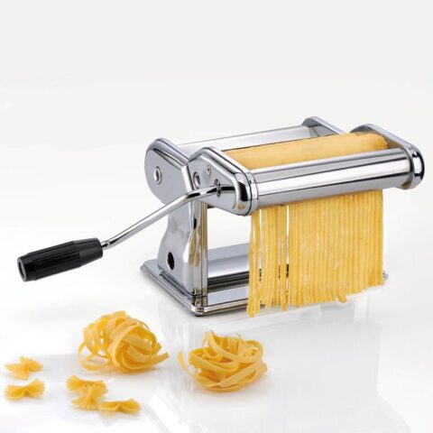 GEFU Paste Perfetta Brillante Pastamachine Kookgerei Grijs Staal