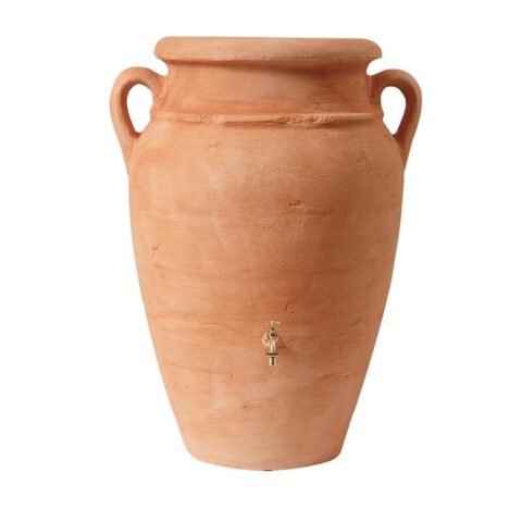 Garantia - Regenton Antique Amphora - 360 liter - Terracotta Tuinbewatering Oranje Kunststof