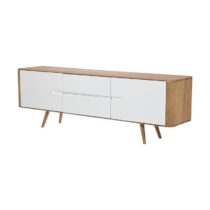 Gazzda Ena sideboard houten dressoir naturel - 180 cm Kasten Bruin Hout