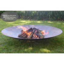 Gofire Adeco Vuurschaal - XL - Cortenstaal - 100 cm Terrasverwarming Oranje Cortenstaal