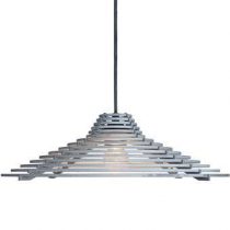 Graypants ECHO Hanglamp Ø 44 cm Verlichting Grijs Aluminium