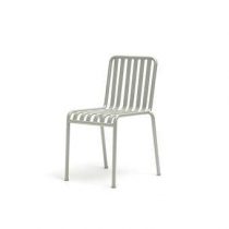 HAY Palissade Dining Chair Stoel Tuinmeubels Grijs Staal