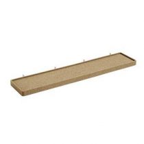 HAY Pinorama Shelf Plank L Wanddecoratie & -planken Bruin Kurk