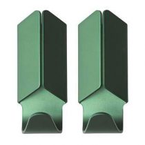 HAY Volet Haak set van 2 Kapstokken Groen Aluminium