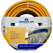 Hendrik Jan tuinslang anti knik 1/2 (13mm) - 25 meter Tuinbewatering Geel Kunststof