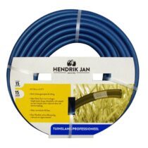 Hendrik Jan tuinslang professioneel 1/2 (13mm) - 15 meter Tuinbewatering Blauw Kunststof
