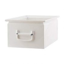 House Doctor Box 2 Opbergbox Woonaccessoires Wit Staal