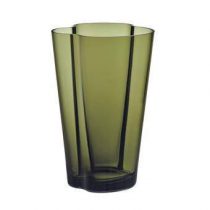 Iittala Alvar Aalto Vaas 22 cm Woonaccessoires Groen Glas
