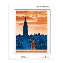 Image Republic The New Yorker 105 Ulriksen Windowsill Cat Poster 40 X 50 cm Wanddecoratie & -planken Multicolor Papier