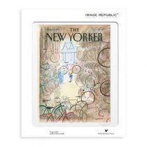 Image Republic The New Yorker 59 Sempe Garage Velos Poster 40 X 50 cm Wanddecoratie & -planken Multicolor Papier