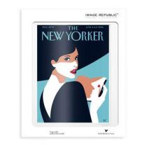 Image Republic The New Yorker 86 Favre Page Turner Poster 40 X 50 cm Wanddecoratie & -planken Multicolor Papier