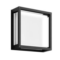 KS Verlichting Bloc Wandlamp/Plafondlamp Buitenverlichting Zwart Aluminium