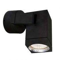 KS Verlichting Cubic Plafond/Wandlamp Buitenverlichting Zwart Aluminium