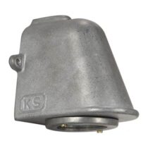KS Verlichting Offshore Wandlamp Buitenverlichting Zilver Aluminium