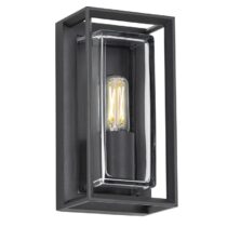 KS Verlichting Philips Hue Buitenlamp Eaton Outdoor Wandlamp Zwart Buitenverlichting Zwart Aluminium