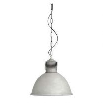 KS Verlichting Vintage & Retro Loft Hanglamp Verlichting Grijs Aluminium