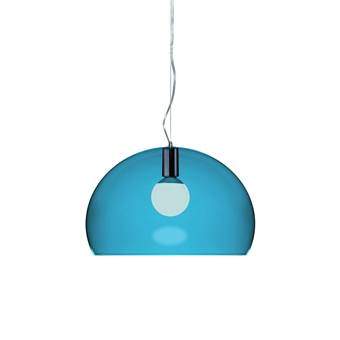 Kartell FL/Y Hanglamp Verlichting Blauw Kunststof