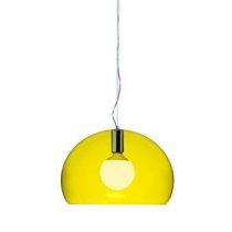 Kartell FL/Y Hanglamp Small Verlichting Geel Kunststof