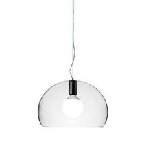 Kartell FL/Y Hanglamp Small Verlichting Transparant Kunststof