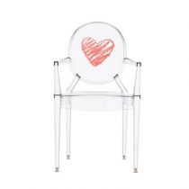Kartell Lou Lou Ghost Special Edition Kinderstoel  Kinderstoelen Transparant Kunststof