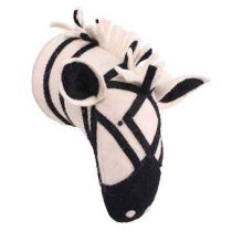 Kidsdepot Zebra Dierenkop Baby & kinderkamer Wit