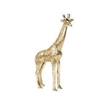 &Klevering Giraffe Small Woonaccessoires Goud Messing