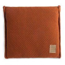 Knit Factory Jesse Sierkussen 50 x 50 cm Woonaccessoires Oranje Acryl