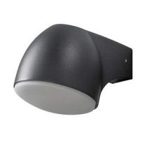Kontsmide Ferrera Power LED Wandlamp Buitenverlichting Zwart Aluminium
