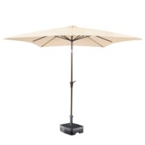 Kopu® vierkante parasol Altea 230x230 cm - Naturel Zonwering Beige Polyester