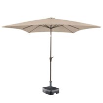 Kopu® vierkante parasol Altea 230x230 cm - Taupe Zonwering Bruin Polyester