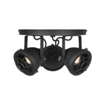 LABEL51 - Led Spot Altena 3-Lichts - Zwart Metaal - Incl. LED Spotjes Zwart Metaal