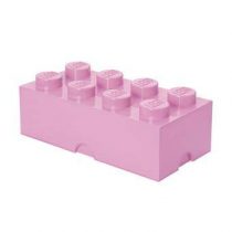 LEGO® Brick 8 Opbergbox Opbergen Roze Kunststof